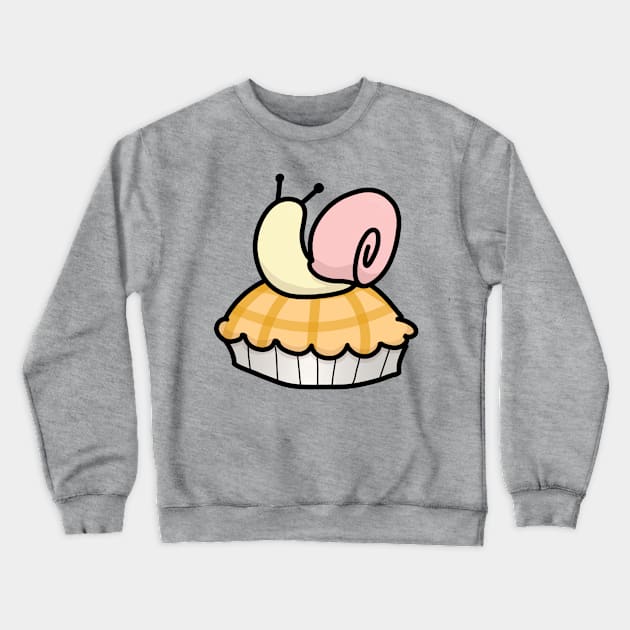 Snail Pie Crewneck Sweatshirt by Jamtastic